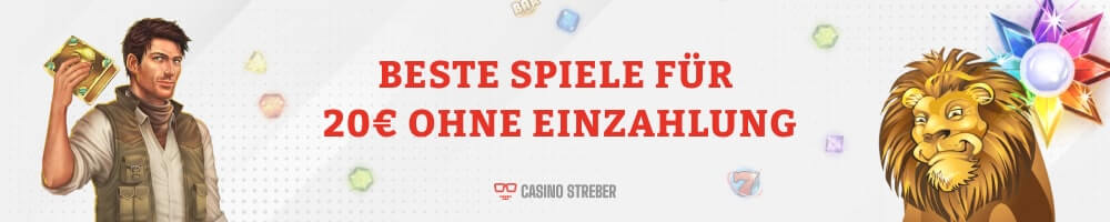 20 euro ohne einzahlung casino