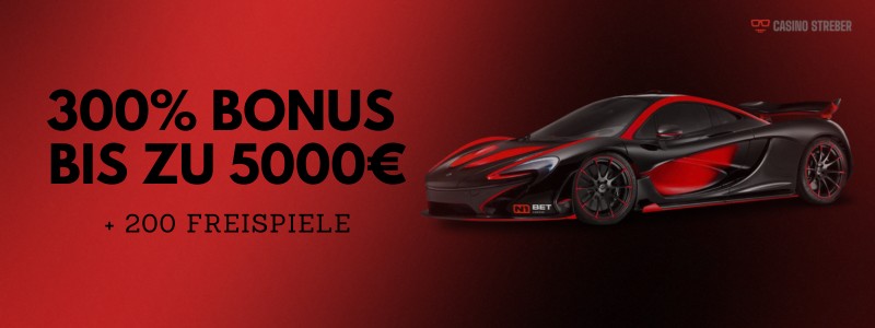 casino bonus 300% n1 bet