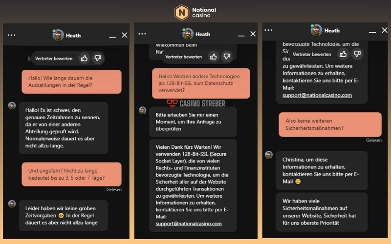 national casino kundenservice erfahrungen