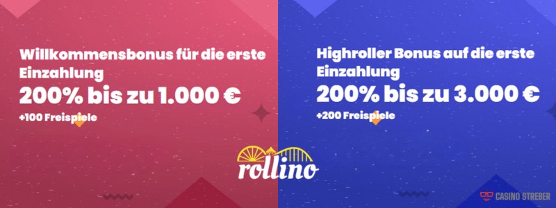 rollino 200 casino bonus